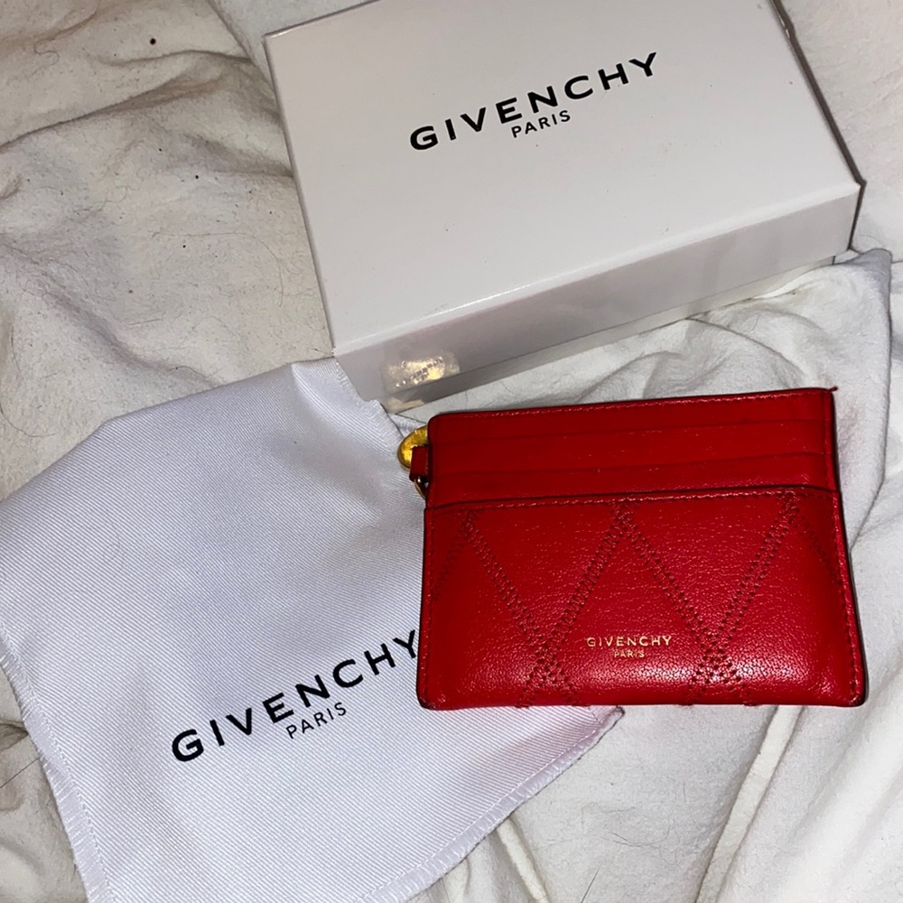 GIVENCHY card holder with box and dustbag